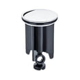 thumbnail image 5 of Tapón de fregadero universal negro de 40 mm, 2 tapones de fregadero para todos los fregaderos y bidés estándar (la altura es ajustable entre 6,6 cm y 8,6 cm), 5 of 5