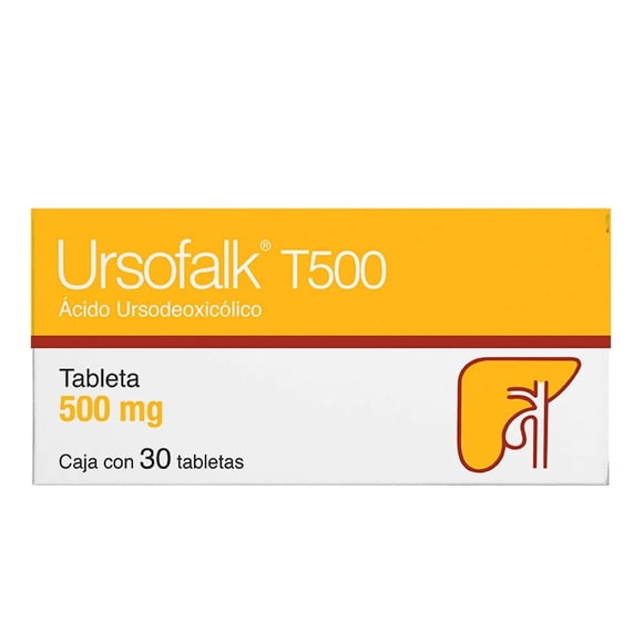 Ursofalk 500 mg 30 tabletas