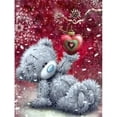 thumbnail image 1 of Pintura de diamante (DB1613) 5D Square Mosaic Craft DIY Love Bear Rhinestone 40x50cm Hugtrwg Para estrenar, 1 of 1