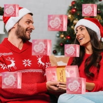 16pcs Valentine's Day Surprise Pop-Up Gift Box - Romantic Bouncing Surprise Box, Creative Gift Packaging for Lovers, Durable Paper Gift Box with 3D Pop-Up Design, for Valentine's Day Gifting, A