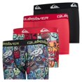 thumbnail image 1 of Calzoncillos bóxer Quiksilver para niños – Pack de 4, elásticos y transpirables, 1 of 6