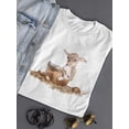thumbnail image 3 of Cute Chihuahua Puppy In A Pot T-Shirt Women -Image by Shutterstock, Female Medium, 3 of 4