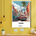 thumbnail image 3 of Phoenix Travel Canvas Wall Art – Beautiful Travel Decor for Bedroom, Office Arizona Canvas Print – Serene and Scenic Wall Decor Gift for Travel Lovers, 3 of 5