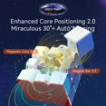 thumbnail image 3 of Speed Cube GAN 12 Maglev con revestimiento UV, sin adhesivo, 56 mm, 2021, 3 of 6