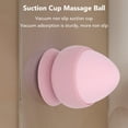 thumbnail image 3 of Fascia Ball, Suction Cup Deep Tissue Detachable Trigger Point Massage Ball  for Shoulder Grey,Roseate, 3 of 7