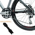 thumbnail image 3 of OULII Bike Frame Protection Black Silicone for Bicycle Frame 1Pcs, 3 of 8