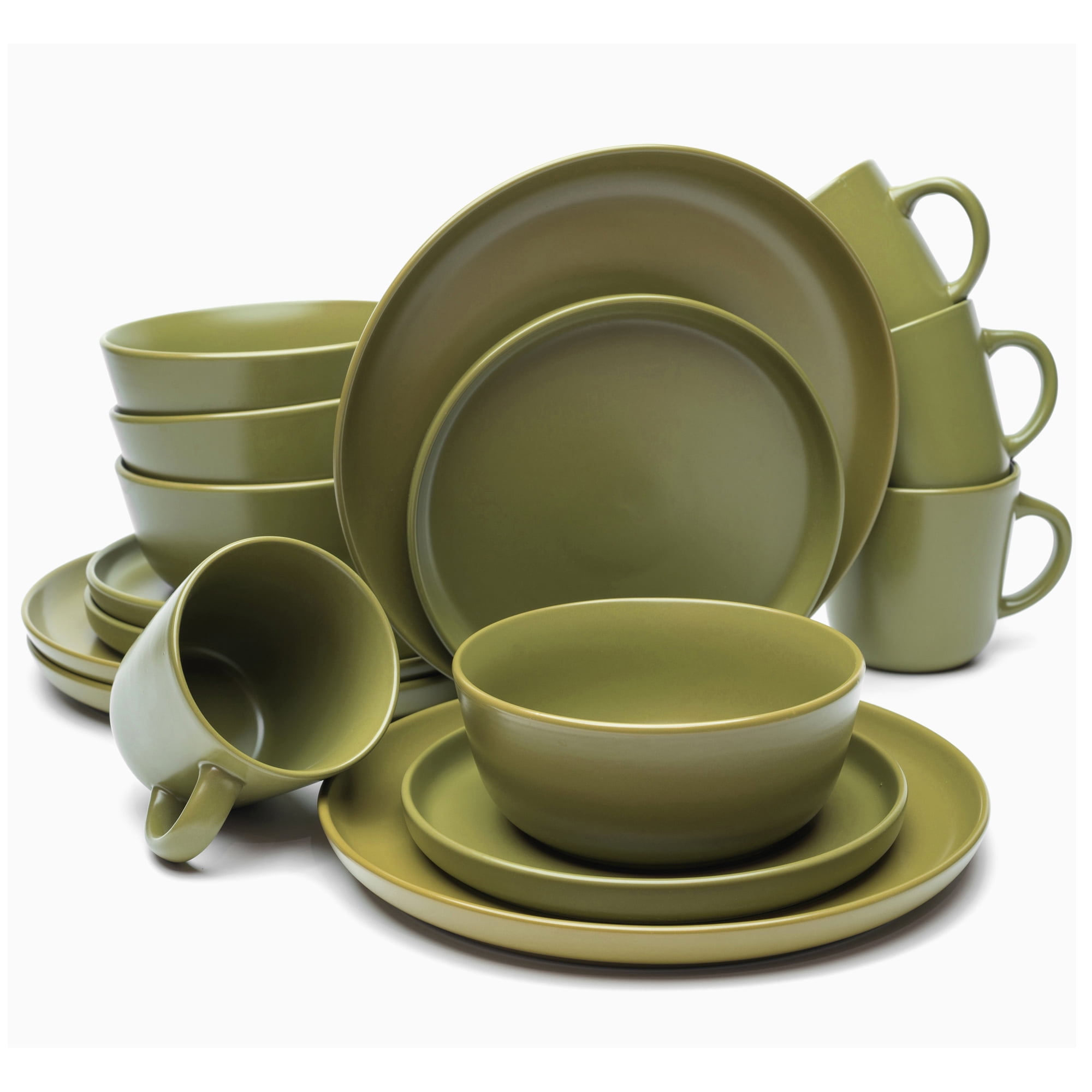 MULLERHEIM 903 Collection 16Piece Contemporary Ceramic Stoneware