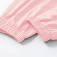 thumbnail image 6 of Fozruso Girls Stretch Pants Girls Ice Silk PantsPants Elastic High Waisted Casual Trousers For Kids Summer Flowy Stretchy Pants Sizes 4-5 Years, 6 of 6