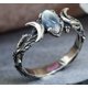 thumbnail image 1 of Moonstone Bohemian Vintage Crescent Ring Anillo de nicho de compromiso de mujer simple europeo y americano, tama?o 8, 57 mm ZefeiWu 8390605566257, 1 of 1