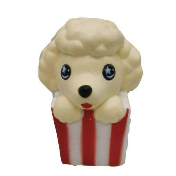 1Pack Squishies Anti-Stress Toy Popcorn Slow Rise Stress Relief Squeeze Toy Novelty Cute Halloween and Christmas Party Game Gadgets for Kids