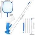 thumbnail image 5 of Swimming pool vacuum cleaner, Vacuums & agrave; Main for Swimming pools with Rod & agrave; 5 Sections, Portable Jet Pool, 5 of 5