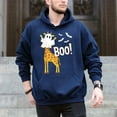 thumbnail image 5 of Giraffe Boo Halloween Costume – T-Shirt / Hoodie / Sweatshirt – Fun Animal Theme – Kids and Family, 5 of 6