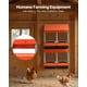 thumbnail image 5 of VEVOR Nidos para Gallinas, 2 Compartimentos, Fácil Recolección de Huevos, Montaje en Pared, Acero Galvanizado y Plástico de Alta Resistencia, para Gallinas Ponedoras, Naranja, 535 x 525 x 475 mm, 5 of 9