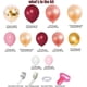 thumbnail image 2 of 124 Pcs Burgundy Pink Balloons Garland Arch Kit 12'10'5' Rose Gold Champagne Gold Balloons Confetti Latex Metallic Balloons For Birthday Baby Showe, 2 of 5