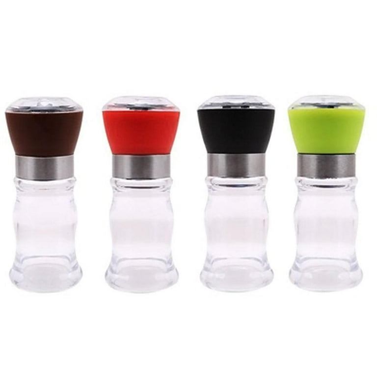  Bundle of Manual Salt & Pepper Grinder Set UN3 and Salt & Pepper  Shaker Set: Home & Kitchen