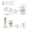 thumbnail image 3 of Naiovety Front Fork Headset Wear-resistant Aluminum Alloy Accessory Expansion Bike Waterproof Screw Lock Plug Expanding Replacement Type3 NO3 Naiovety OD005648-00, 3 of 6