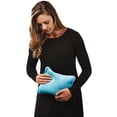 thumbnail image 2 of Contemporary Home Living 10" Solid Aqua Blue Rectangular All-Day and Night Bucky Hot and Cold, 2 of 2