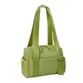 thumbnail image 3 of Bolsa de gimnasio impermeable y moderna, bolso de hombro para deportes, entrenamiento, natación. Verde, 3 of 8