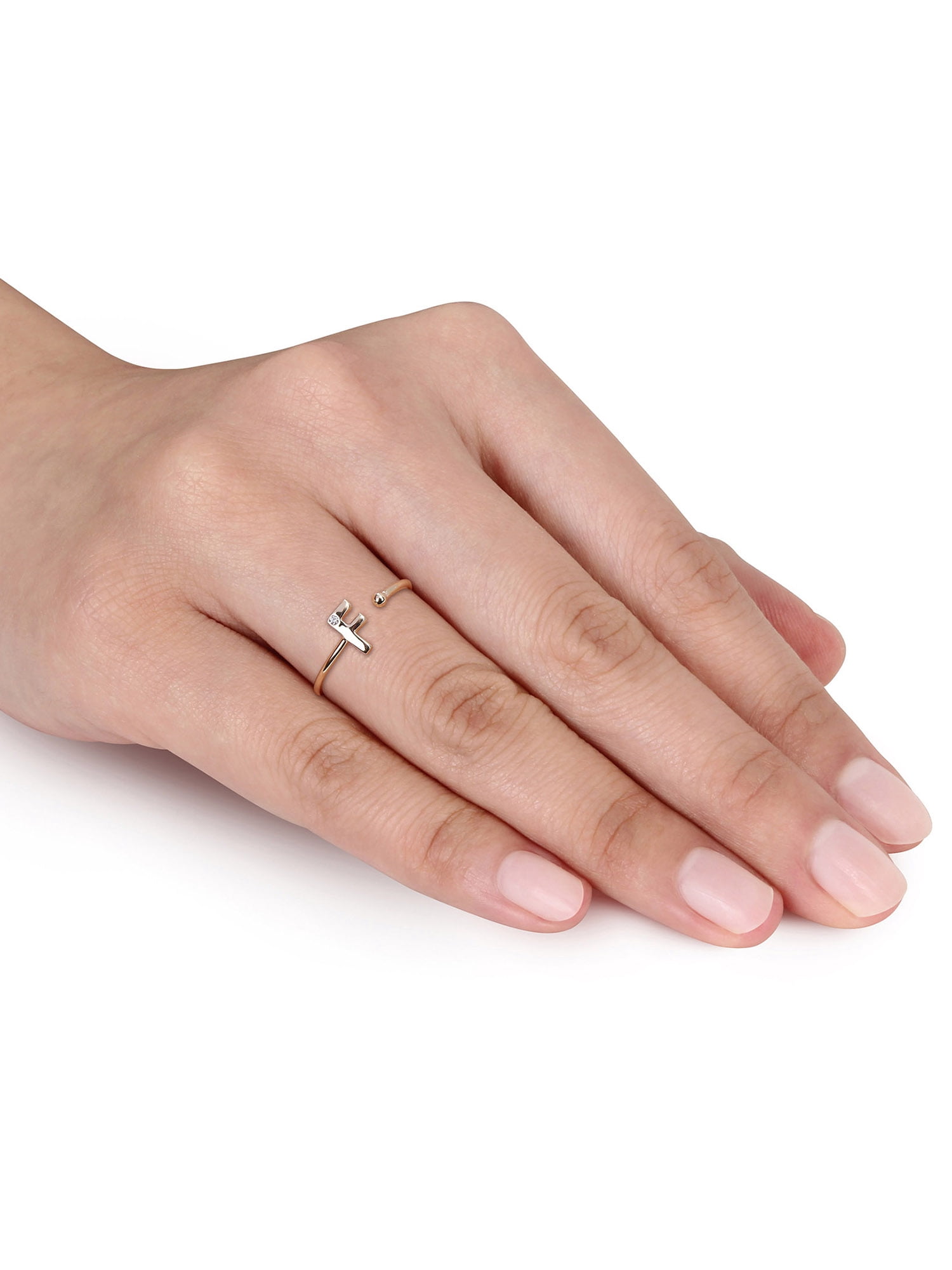 Everly Women's Diamond 10k Yellow Gold Ring