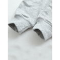 thumbnail image 2 of HWJAD Boys Drawstring Joggers Baby Sweatpants with Pockets Sweats Pants for 2-7T Kids, 2 of 6