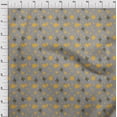 thumbnail image 4 of oneOone Polyester Spandex Gray Fabric Honey Bees Sewing Craft Projects Fabric Prints By Yard 56 Inch Wide, 4 of 4