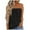 C650/Black, variant on XIYON Women's Summer Tank Tops Women Print Strapless Bandeau Tank Casual Sleeveless Summer Vacation Loose Holiday Top Shirt Women Tanks Top Trendy Going Out Tops
