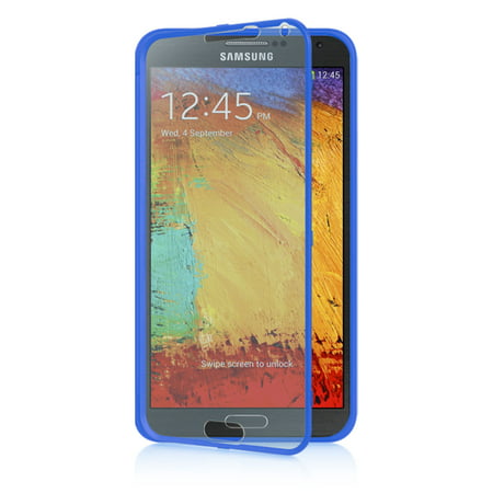 Samsung Galaxy Note 3 Case, by Insten Wrap Up Rubber TPU Case Cover With Screen Protector For Samsung Galaxy Note