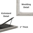 thumbnail image 5 of Icona Bay 4x6 Medium Density Fiberboard Picture Frame, Gray, Set of 6, Cherished Memories Collection, 5 of 7