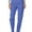Ceil Blue, variant on Universal Scrubs For Women - Tapered Utility Cargo Scrub Pants - 503 - Caribbean Blue - L