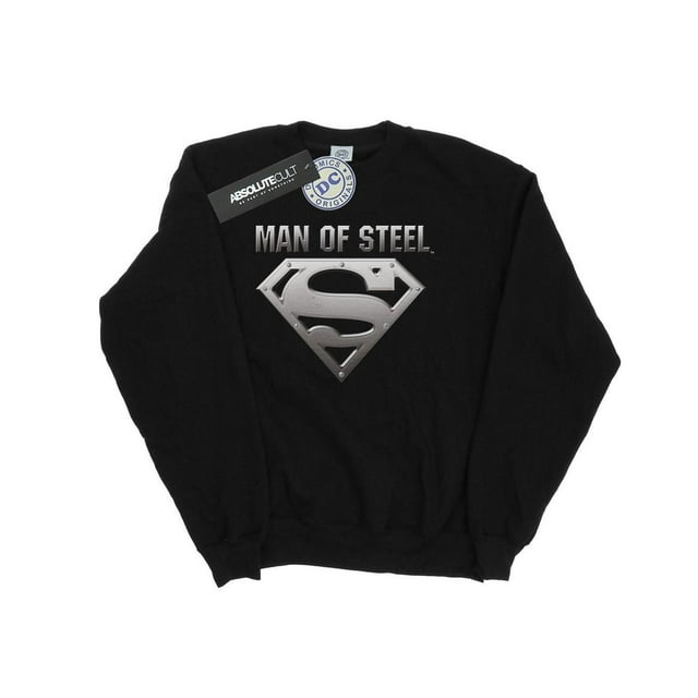 DC Comics Garçon Superman Homme de Bouclier en Acier Chandail en Molleton