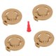 thumbnail image 3 of 4 cartuchos de combustible de butano con tapa protectora, accesorio de repuesto, piezas de alto rendimiento Caqui, 3 of 8