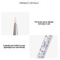 thumbnail image 4 of Nail Art Liner Brush,UV Gel Paint Striping Brushes for Short Strokes, Details, Blending, Elongated Lines, 4 of 5