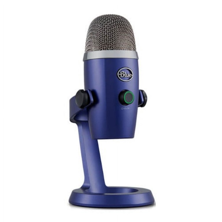 Microphone Logitech Blue Yeti Game Streaming Kit, Micro gaming USB