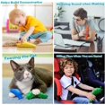 thumbnail image 4 of Juguetes inquietos, cesta de Pascua, juguetes sensoriales Fidget Slug, alivio del estrés Slinky Slug para niños adultos, alivio de la ansiedad, juguetes de escritorio, regalos mejores que la, 4 of 6