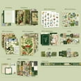 thumbnail image 3 of Vintage Scrapbook Kit with Gift Box DIY Decorative Flower Mushroom Aesthetic Scrapbook Set Portable Scrapbooking Supplies Stickers Retro Journaling Supplies for Kids Notebook Journal Card Art Craft, 3 of 8