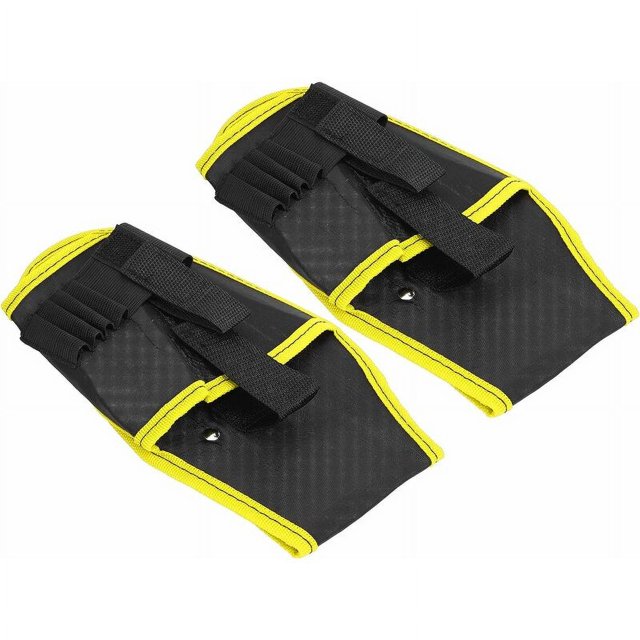 Bolsa para cinturón de taladro eléctrico, bolsa multifuncional para herramientas de electricista inalámbrica, bolsa para taladro portátil, 2 uds.