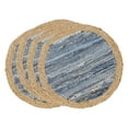 thumbnail image 2 of Saro Lifestyle Rustic Denim Weave Placemat (Set of 4), 2 of 3