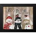 thumbnail image 2 of Tava Studios 24x19 Black Modern Framed Museum Art Print Titled - Snowplace Like Home, 2 of 5
