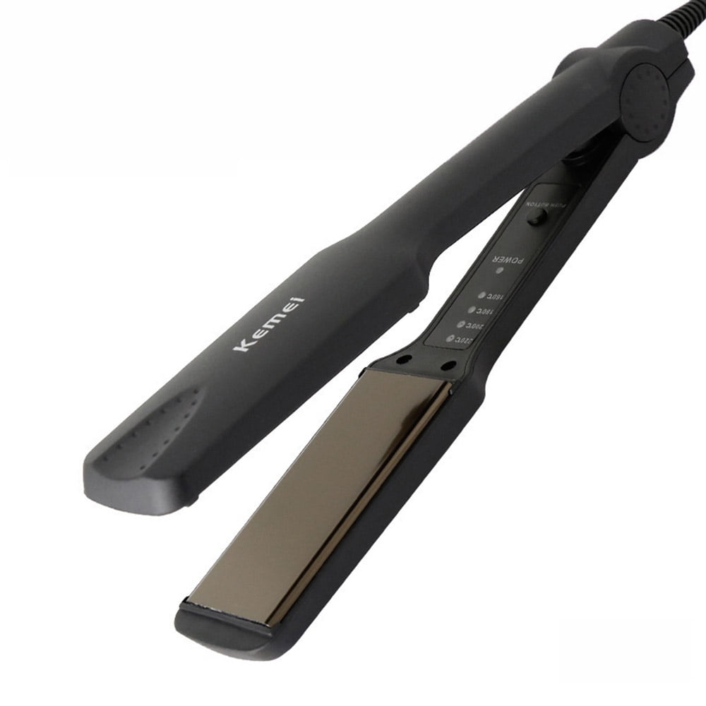 Kemei KM329 Professional Hair Straightener Ceramic Heating Plate Hair