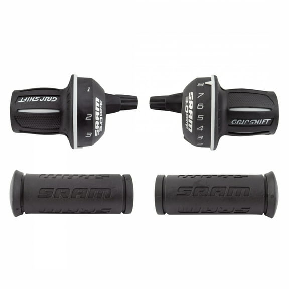 SRAM 3.0 Comp Twister 3x8sp Shifter Set, Black
