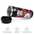 thumbnail image 3 of Comedy Hazbin Hotel Stainless Steel Water Cup Portable Travel Coffee Mug Thermos Bottle Unisex Insulated Mug Gift For Home Car Office Holiday, 3 of 8