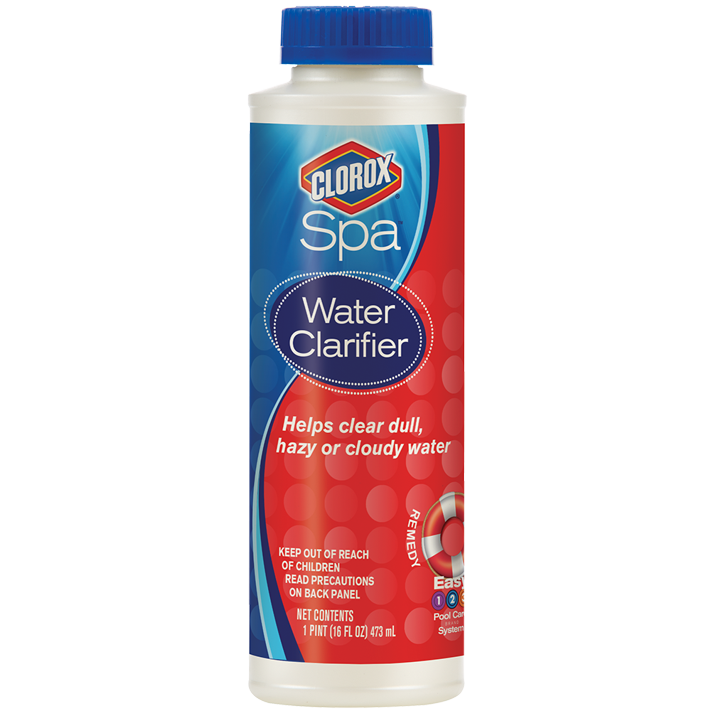 Clorox Pool&Spa Water Clarifier Clears Cloudy Water in Spas and Hot
