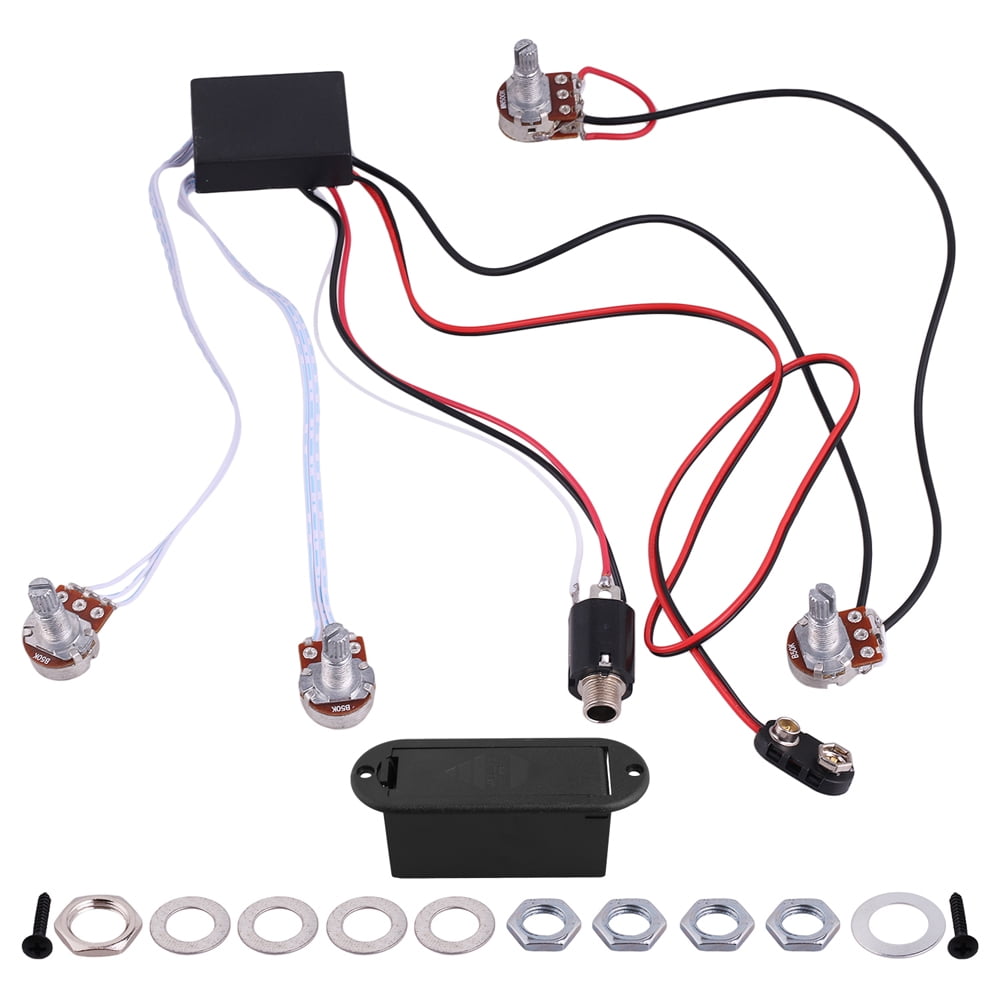 Instrument Sound Pickup Device Professional Piezo Contact Microphone Pickup for Electric Guitar