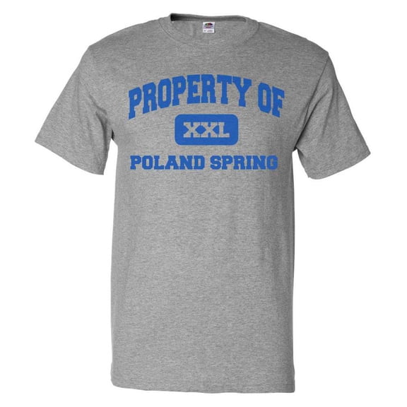 Property of Poland Spring T shirt Funny Tee Gift