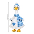 thumbnail image 3 of Qwtwty Christmas Porch Goose Clothes 23" Funny Porch Goose Costume for Yard Outdoor Patio Statue Christmas Holiday Decor, 3 of 7