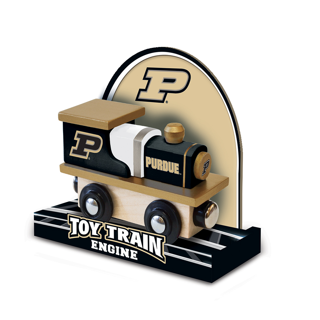 : MasterPieces Wood Train Engine - NFL Cleveland Browns