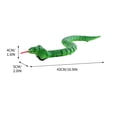 thumbnail image 3 of Green Remote Control Snake Toy 15.4 Inch Plastic Robotic Rattlesnake With Sound Moving Reptile Prank Gift For Halloween Christmas Party Green, 3 of 7