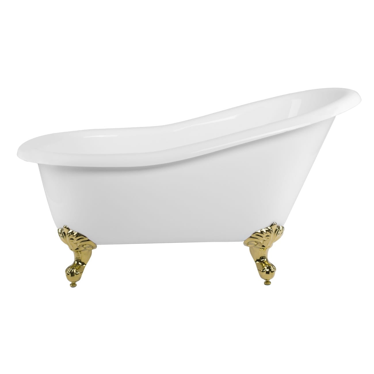 54 inch outlet acrylic clawfoot tub
