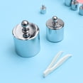thumbnail image 6 of Calibration Weights 1000 Grams Steel Calibration Scale Weight Kit with Tweezers for Scale - 10g+20gx2+50g+100gx2+200g+500g, 6 of 6