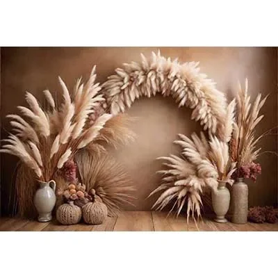 Thatch Party Background Photography Candle Bohemia Cowboy Photocall Backdrop Childr Studio Photoz Accessories